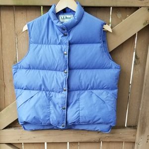Goose Down Vintage LL Bean vest size large